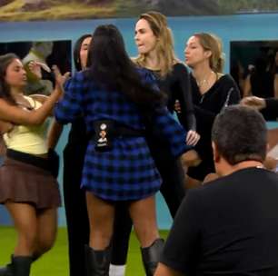 BBB 26: Chaiany e Jordana discutem no Sincerão e recebem bronca de Tadeu Schmidt