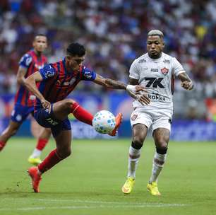 Bahia e Vitória ficam no empate na Arena Fonte Nova pelo Brasileirão
