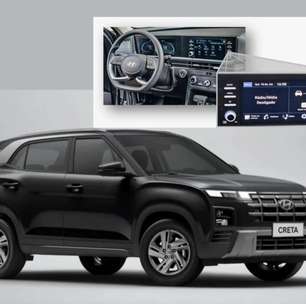 Creta Action 2026 ganha central multimídia opcional com garantia de 5 anos