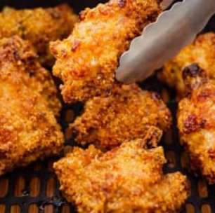 frango a passarinho na airfryer crocante e sequinho