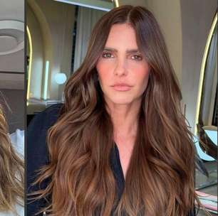 Adeus, loiro! Fernanda Lima muda o visual e aposta no tom morena chic
