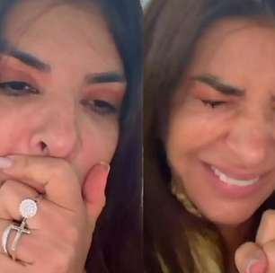 Mara Maravilha fica presa em bondinho da Disney com filho e o ex
