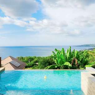 MC Cabelinho e musa da Salgueiro ostentam em mansão de R$ 4 mil na Jamaica