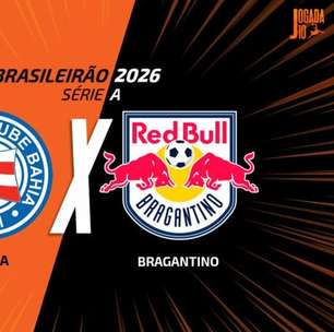 Bahia x Bragantino, AO VIVO, com a Voz do Esporte, às 17h30
