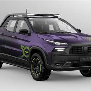 Fiat revela Toro exclusiva com pintura degradê para o Lollapalooza 2026