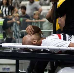 Grave! Jogador do São Paulo fratura duas costelas