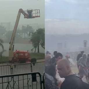 Chuva intensa atinge o Autódromo de Interlagos às vésperas do Lollapalooza