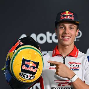 MotoGP: Diogo Moreira apresenta capacete especial em homenagem a Ayrton Senna no GP do Brasil