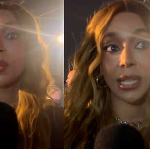 No Lollapalooza, Erika Hilton comenta processo contra Ratinho e fala transfóbica: 'Muito covarde'