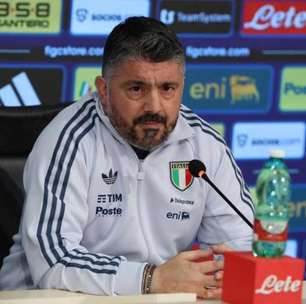 Gattuso faz pedido para jogadores da Itália antes da repescagem: "Serenidade"