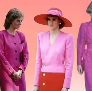 Sou obcecada por rosa e garanto: esses 10 looks elegantes da Princesa Diana vão te fazer escolher a cor para o Outono 2026