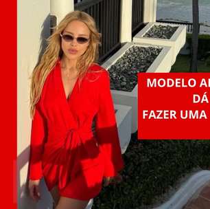 Modelo indica cinco itens para levar em viagem ao Caribe