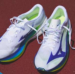 Mizuno promove desafio em pista para apresentar a linha Hyperwarp no Brasil