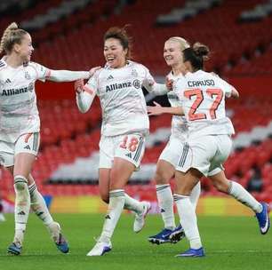 Bayern vence o United fora e abre vantagem nas quartas da Champions Feminina