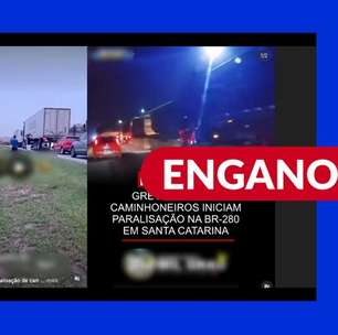 Vídeos de congestionamentos circulam como se mostrassem greve dos caminhoneiros
