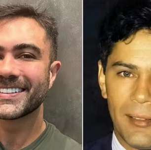 Filho de Leandro compartilha foto com o pai e emociona fãs: 'Deixou saudades'