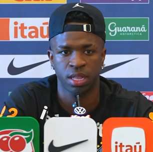 Vini Jr. diz que Seleção Brasileira não é 'a favorita', mas destaca 'peso da camisa'