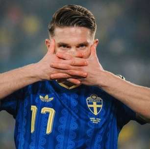 Gyökeres anota hat-trick, Suécia despacha Ucrânia e avança à final da repescagem europeia