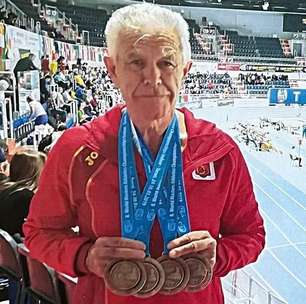 O atleta de 82 anos que é objeto de estudo por ter idade metabólica de uma pessoa de 20 anos