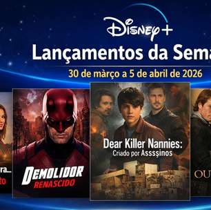 Lançamentos do Disney+ na semana: 30 de março a 5 de abril
