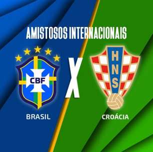 Brasil x Croácia: Onde assistir, escalações e arbitragem