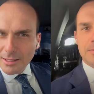 Eduardo Bolsonaro responde Moraes sobre vídeo enviado ao ex-presidente: 'Tentar me atingir'