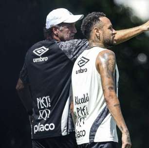 Neymar treina e encara o Remo; Gabriel Menino desfalca o Santos