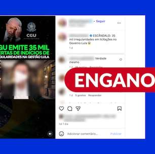 Vídeo distorce alertas de ferramenta da CGU e trata inconsistências em licitações como crimes