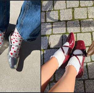 Do básico ao estiloso: como usar sapatilha com meia no dia a dia