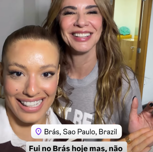 Gente como a gente: Luciana Gimenez passeia pelo Brás pela primeira vez