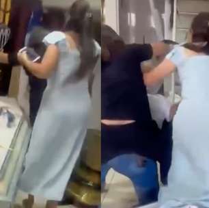 Vídeo mostra pancadaria em funerária por suposta cobrança de valor adicional em Minas Gerais
