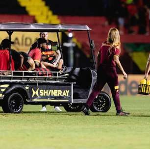 Confirmado! Exame aponta lesão e Sport fica sem atacante por até 4 semanas