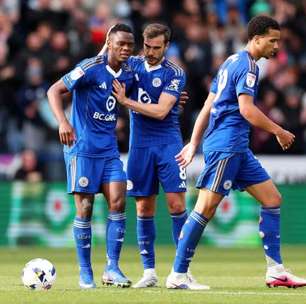 Leicester vive drama e pode cair para a terceira divisão inglesa