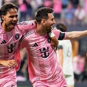 Messi marca, mas Inter Miami só empata na inauguração de novo estádio