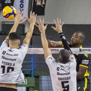 Praia supera Guarulhos e fica mais perto da semifinal da Superliga Masculina