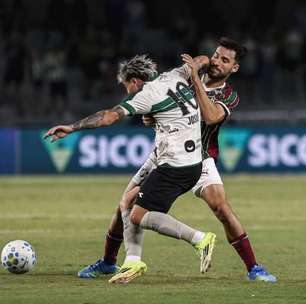 Coritiba e Fluminense empatam em jogo com final intenso