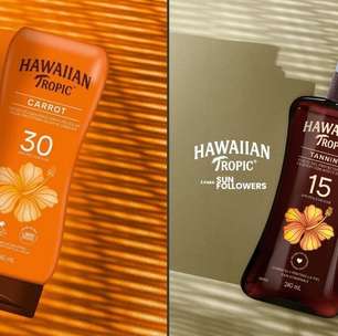 Hawaiian Tropic traz proteção e bronze com os novos queridinhos da marca