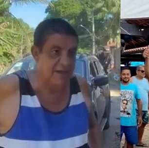 Zeca Pagodinho distribui ovos de Páscoa em Xerém