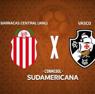 Barracas Central x Vasco, AO VIVO, com a Voz do Esporte, às 17h30