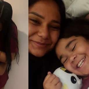 Ex-BBB Chaiany se emociona ao reencontrar a filha após reality: 'Você cresceu'