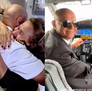 Piloto encerra carreira de 50 anos e recebe homenagem em aeroporto de Natal (RN)