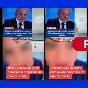 Governo Lula destinou R$ 15 bilhões a empresas brasileiras, não do Oriente Médio