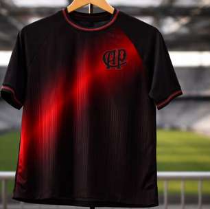 Nova camisa do Athletico-PR surge R$ 300 mais barata que a oficial e chama atenção