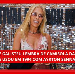 Slip dress: Galisteu lembra de camisola que usou em jantar com Senna