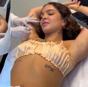 Aos 21, Mel Maia renova botox contra suor: 'Me ajuda muito'