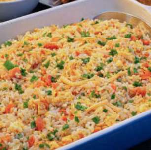 Arroz biro-biro soltinho para churrasco fácil