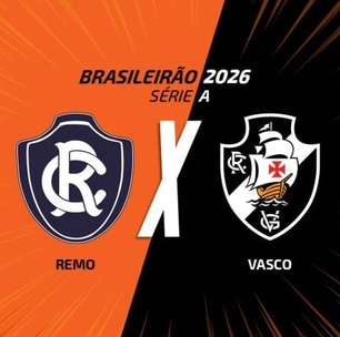 Remo x Vasco, AO VIVO, com a Voz do Esporte, às 15h