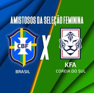 Brasil x Coreia do Sul, AO VIVO, com a Voz do Esporte, às 21h30