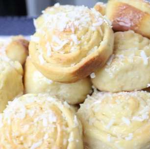 Rosquinha de coco, que fica saborosa e macia, para desmanchar na boca e você se apaixonar