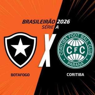 Botafogo x Coritiba, AO VIVO, com a Voz do Esporte, às 14h30